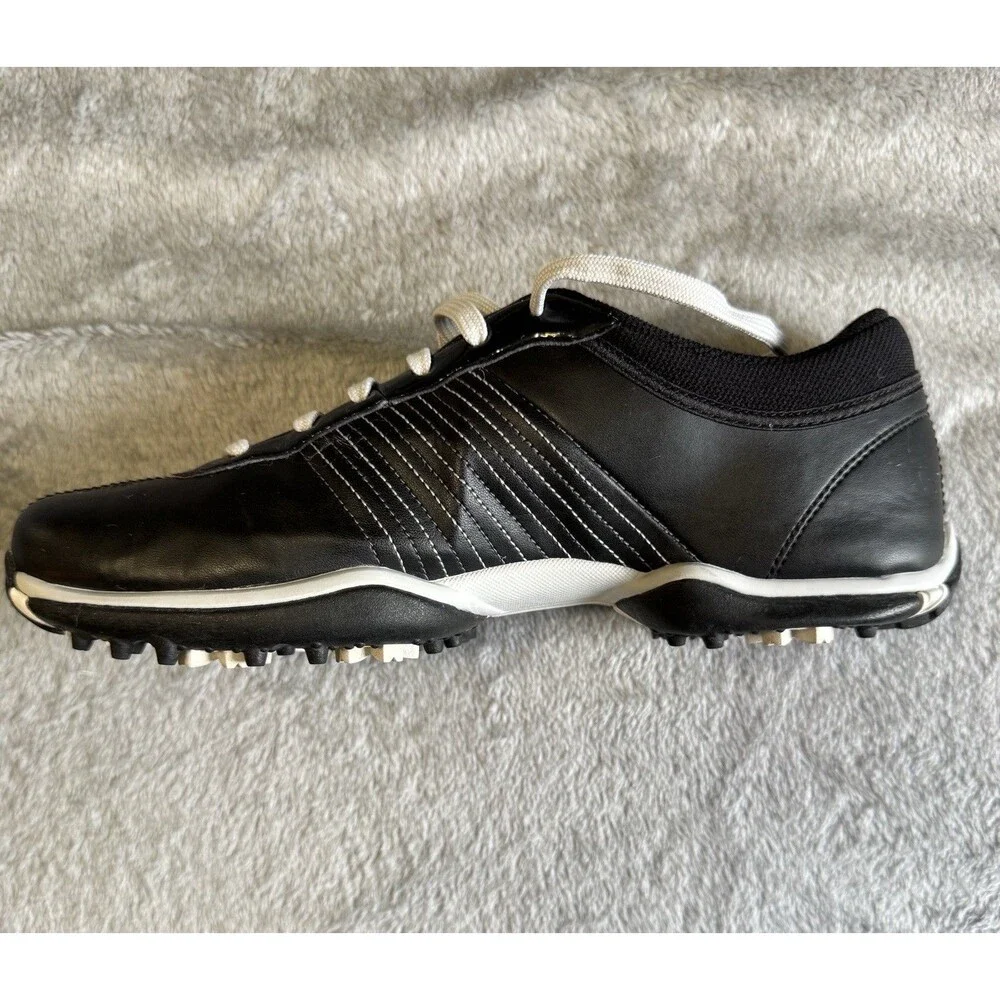 NIKE WOMEN'S DELIGHT II GOLF SHOES BLACK / WHITE 335938-001 - 7.5